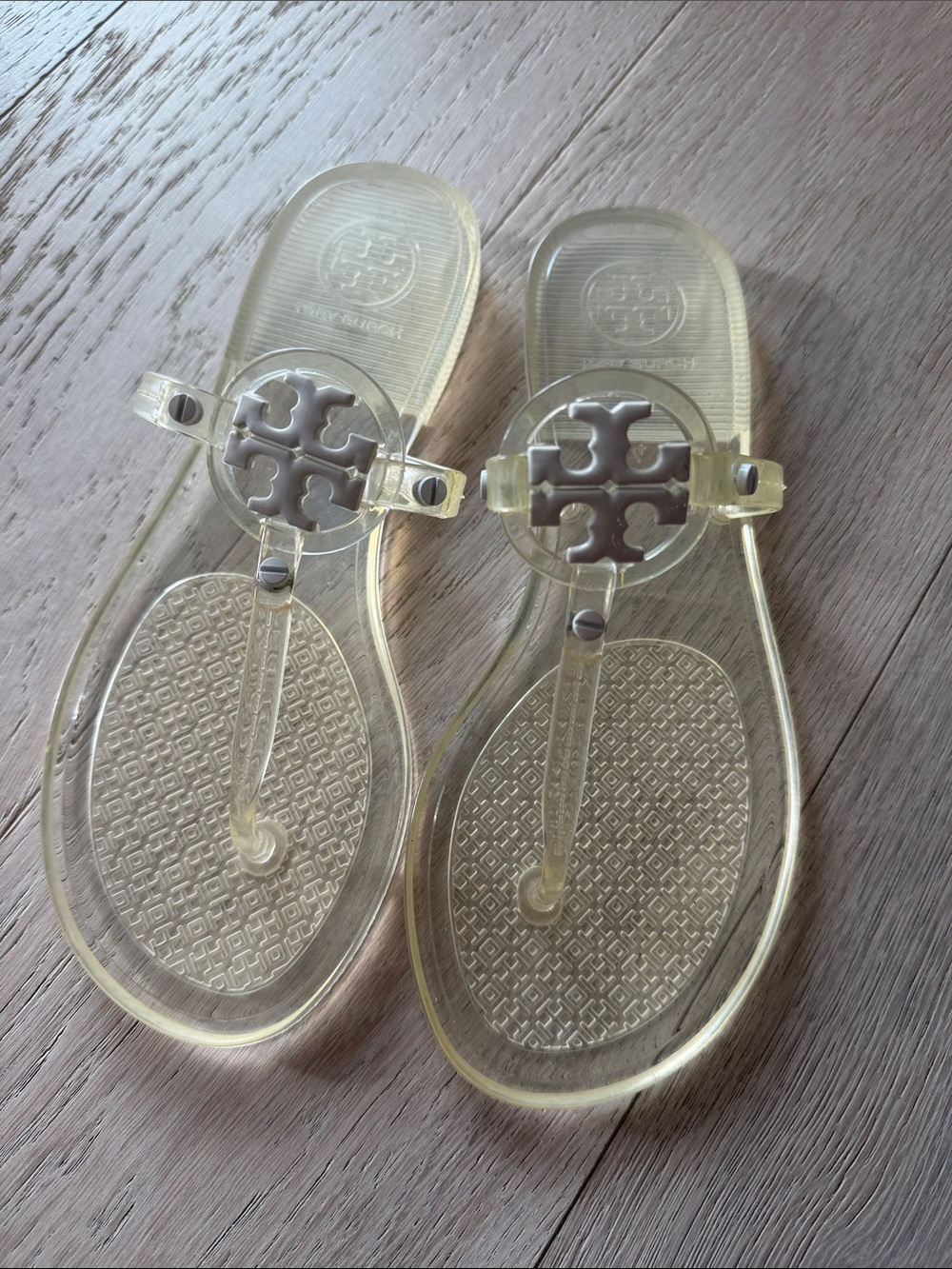 Tory Burch Translucent Jelly Sandals
